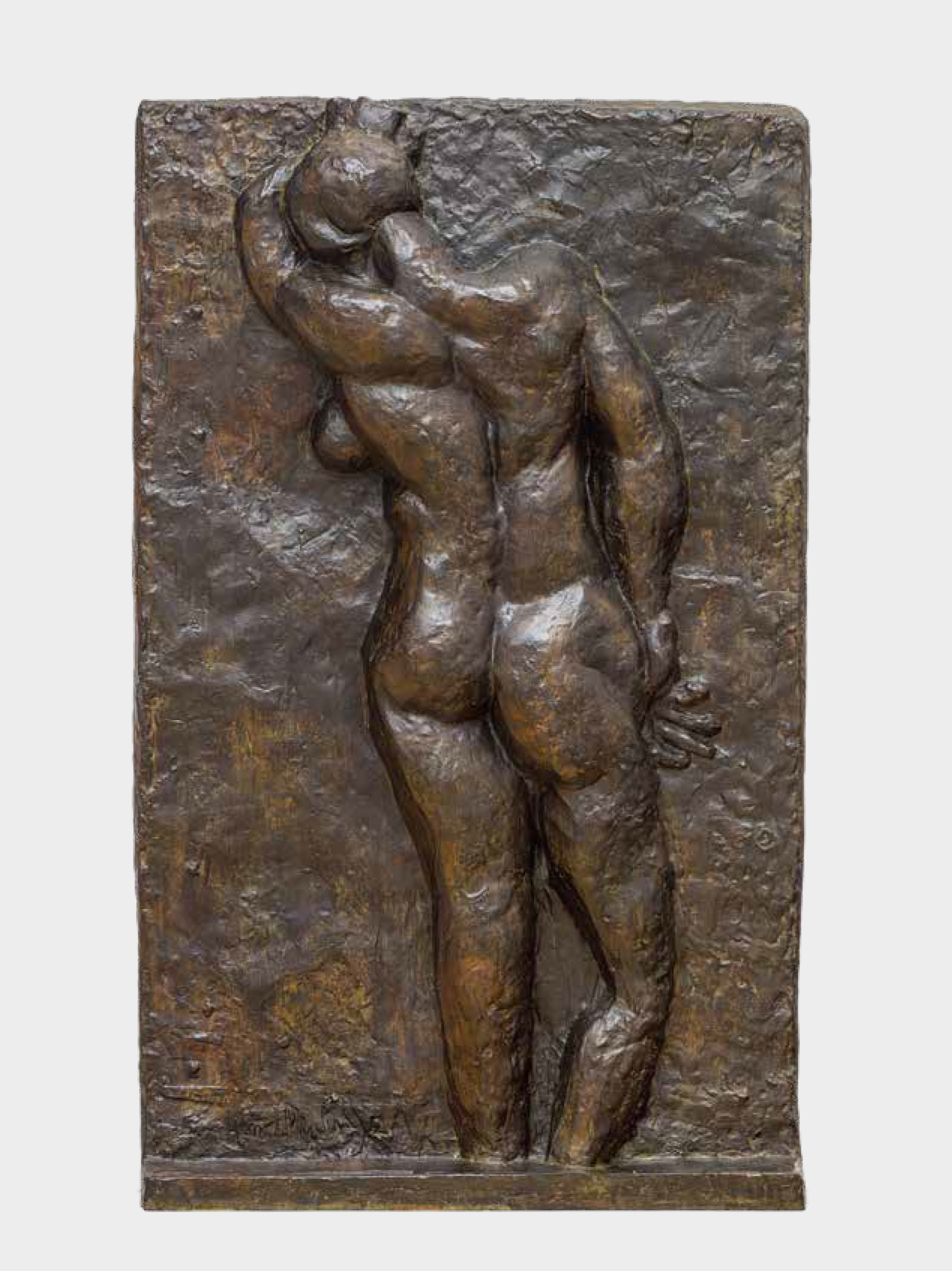 Henri Matisse, Rückenakt (Nus de dos!), 1909, Bronze, 188 x 114 x 16,5 cm, Hamburger Kunsthalle, Foto: Christoph Irrgang