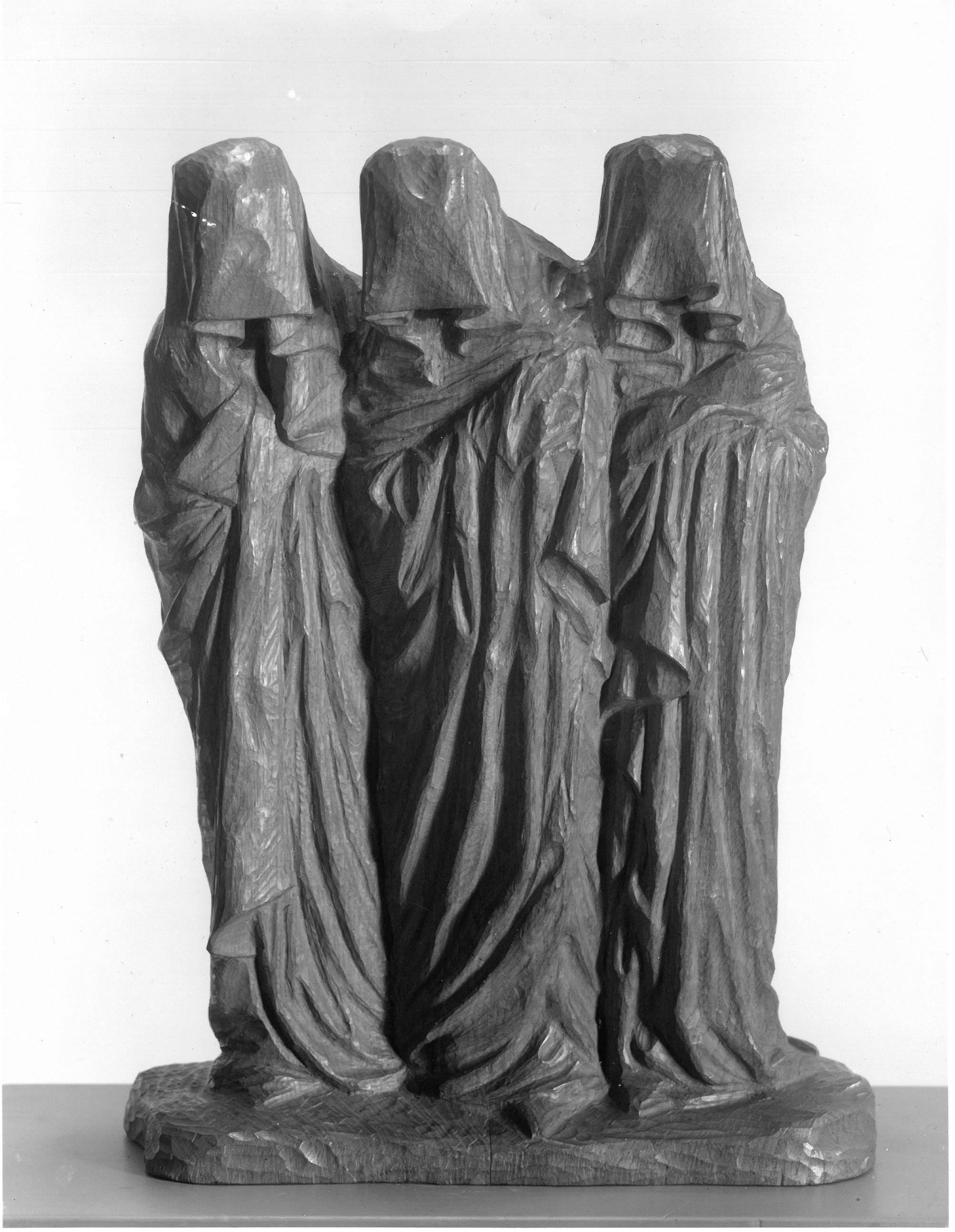George Minne (1866 - 1941), Drei heilige Frauen (am Grabe) I, 1896, Hamburger Kunsthalle, erworben mit Mitteln der Campe’schen Historischen Kunststiftung, 1948