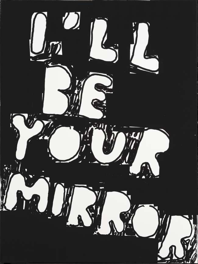 Stefan Marx, I'll be your mirror, 2021, 120 × 90 cm