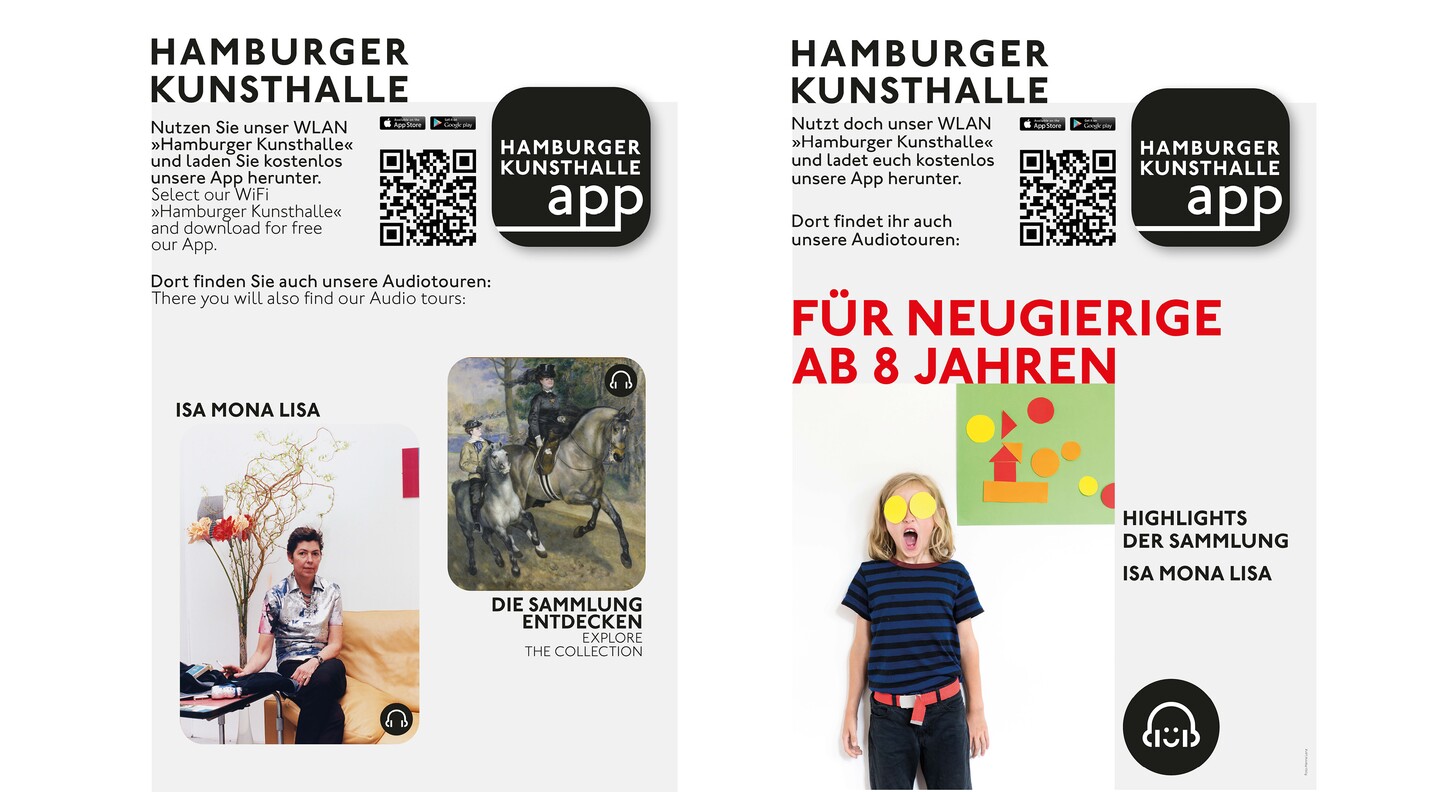 Hamburger Kunsthalle APP-Plakate