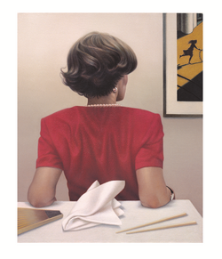 Almut Heise (*1944), Rückenansicht, 1999-2000, Öl auf Leinwand, Hamburger Kunsthalle, Schenkung der Künstlerin 2024