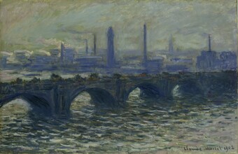 Claude Monet (1840–1926) Die Waterloo-Brücke, 1902 Öl auf Leinwand, 65 x 100 cm © Hamburger Kunsthalle / bpk Foto: Elke Walford Claude Monet (1840–1926) Die Waterloo-Brücke, 1902 Öl auf Leinwand, 65 x 100 cm © Hamburger Kunsthalle / bpk Foto: Elke Walford