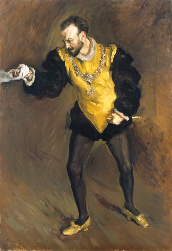 Max Slevogt (1868 - 1932) Der schwarze d’Andrade, 1903, Öl auf Leinwand, 150 x 109 cm © Hamburger Kunsthalle / bpk Foto: Elke Walford Max Slevogt (1868 - 1932) Der schwarze d’Andrade, 1903, Öl auf Leinwand, 150 x 109 cm © Hamburger Kunsthalle / bpk Foto: Elke Walford