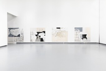 Fedele Maura Friede (*1997) eigentlich räumt niemand gerne auf (Installationsansicht HGB Galerie 2024), 2024 © Fedele Maura Friede Foto: Viktoria Conzelman Fedele Maura Friede (*1997) eigentlich räumt niemand gerne auf (Installationsansicht HGB Galerie 2024), 2024 © Fedele Maura Friede Foto: Viktoria Conzelman