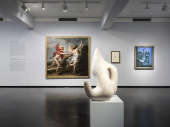 Installationsansicht der Ausstellung ILLUSION. Traum – Identität – Wirklichkeit, Hamburger Kunsthalle, 6. Dezember 2024 bis 6. April 2025, Arp Installationsansicht der Ausstellung ILLUSION. Traum – Identität – Wirklichkeit, Hamburger Kunsthalle, 6. Dezember 2024 bis 6. April 2025, Arp