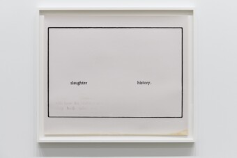 Carrie Yamaoka (*1957), Steal This Book #2, 1993, © Courtesy the artist, Commonwealth and Council (LA), Kiang Malingue (HK/NYC) and Ulterior Gallery (NYC), Foto: Carrie Yamaoka