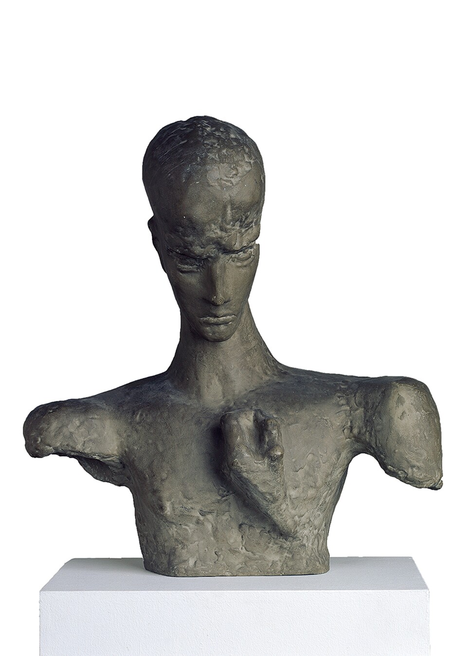Wilhelm Lehmbruck (1881 - 1919) Kopf eines Denkers, 1918 Kunststein 62,5 cm x 60 x 30 cm © Hamburger Kunsthalle / bpk Foto: Walford/Dunkelberg Wilhelm Lehmbruck (1881 - 1919) Kopf eines Denkers, 1918 Kunststein 62,5 cm x 60 x 30 cm © Hamburger Kunsthalle / bpk Foto: Walford/Dunkelberg