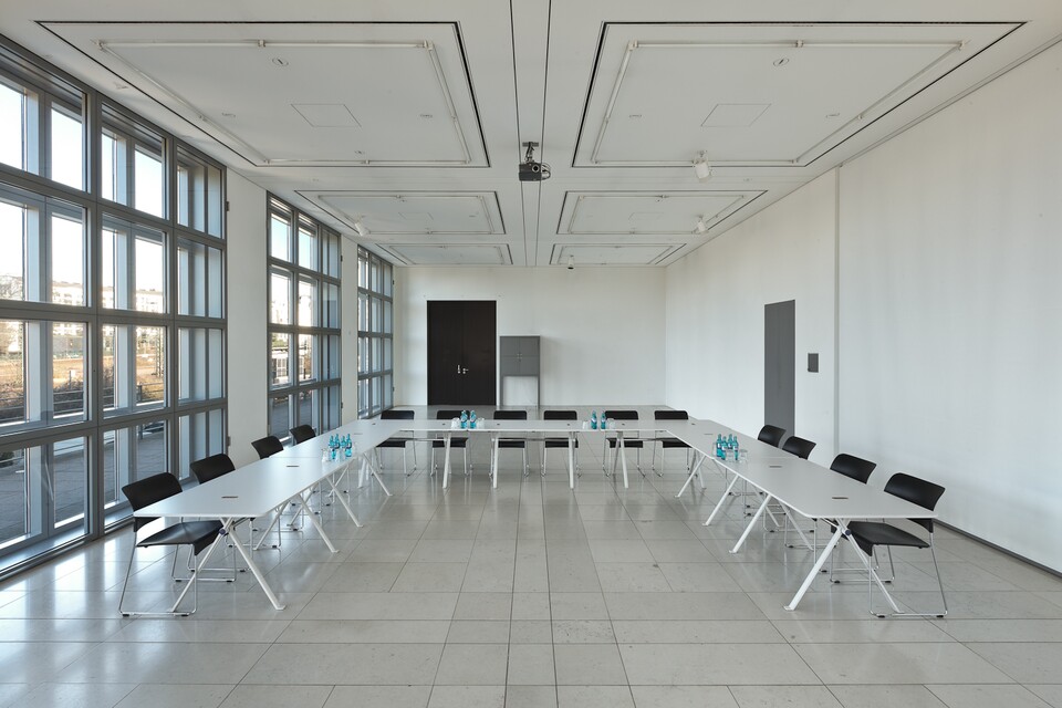 Veranstaltungsraum in der Galerie der Gegenwart, Hamburger Kunsthalle, Foto: Kay Riechers Veranstaltungsraum in der Galerie der Gegenwart, Hamburger Kunsthalle, Foto: Kay Riechers