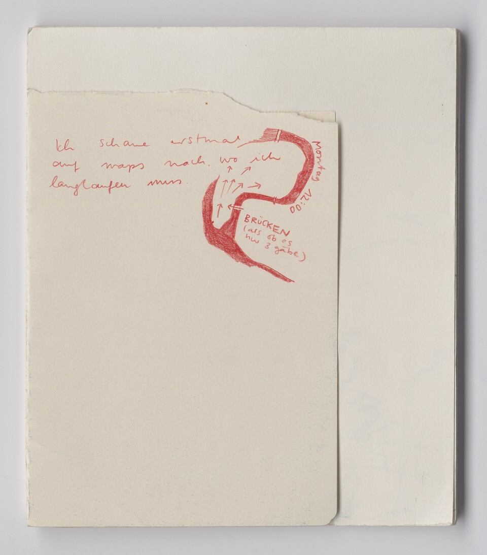 Fedele Maura Friede, Ich schaue erstmal auf Maps nach wo ich langlaufen muss, 2022