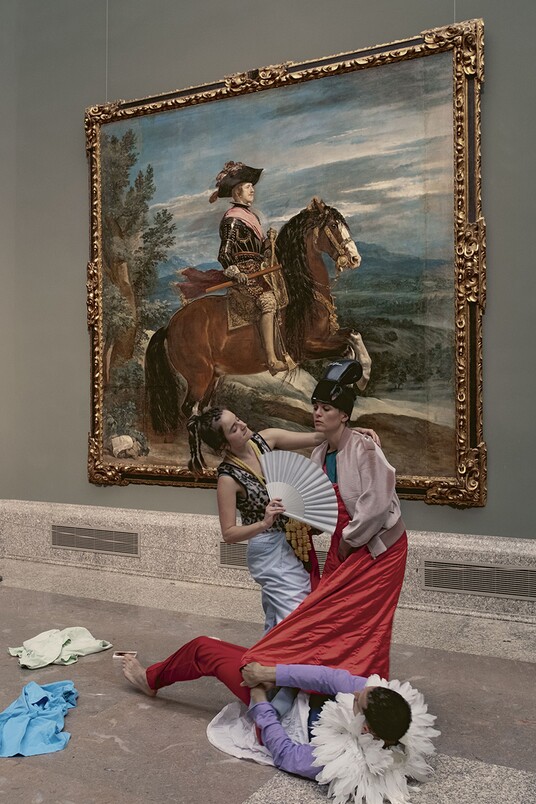 LaBOLA desborda, La Ribot, Prado 2023 © La Ribot