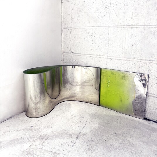 Carrie Yamaoka (*1957), 68 by 12 (green) redux, 2004/2025, © Courtesy the artist