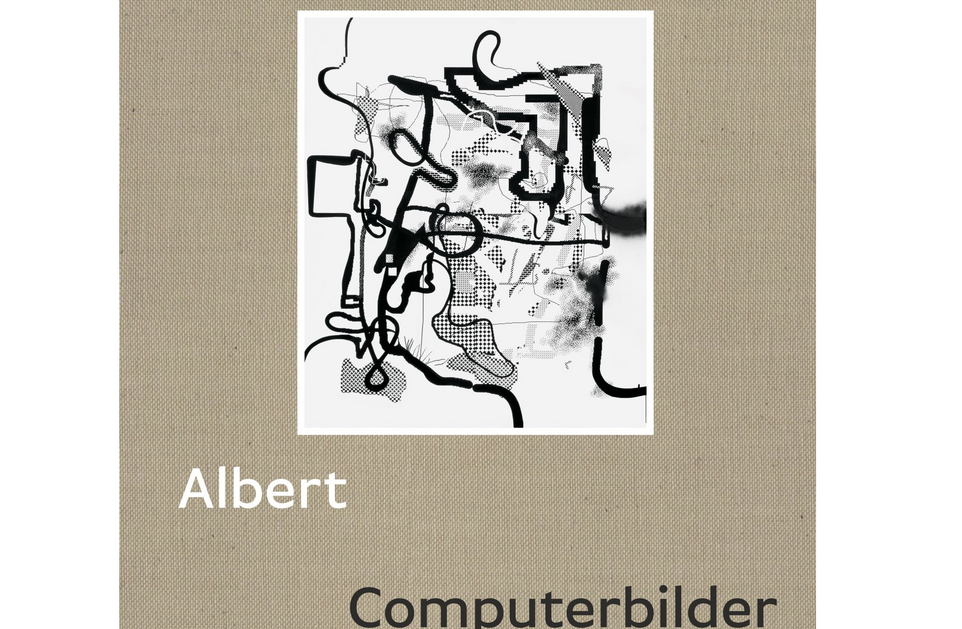 Ausstellungskatalog Albert Oehlen, Computerbilder, Distanz Verlag