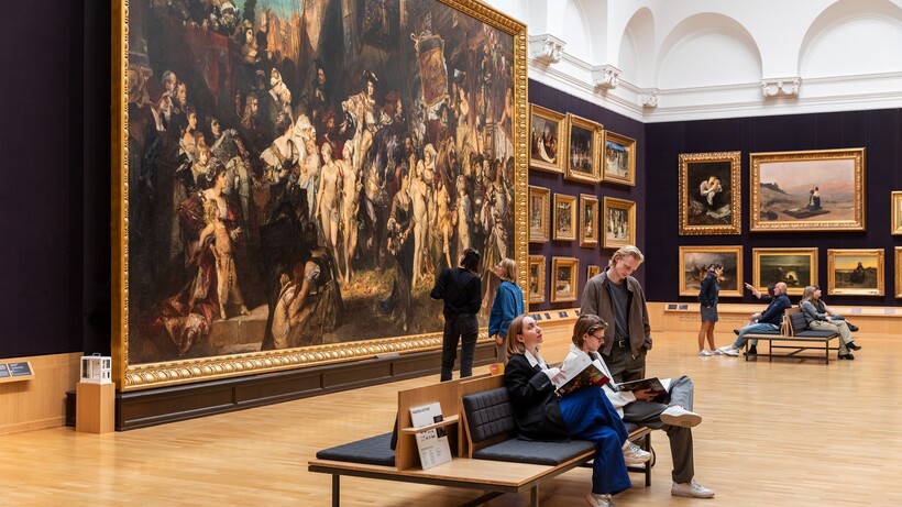 Menschen in der Sammlung Foto: Fred Dott