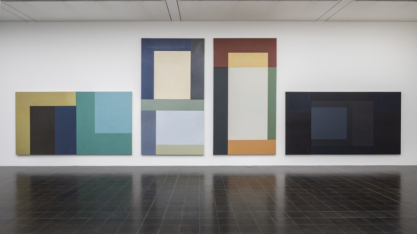 David Novros (b. 1941), Four Seasons, 1974, Hamburger Kunsthalle. Donation Collection Lafrenz © 2026 David Novros / VG Bild-Kunst, Bonn 2026 © Hamburger Kunsthalle, Photo: Fred Dott