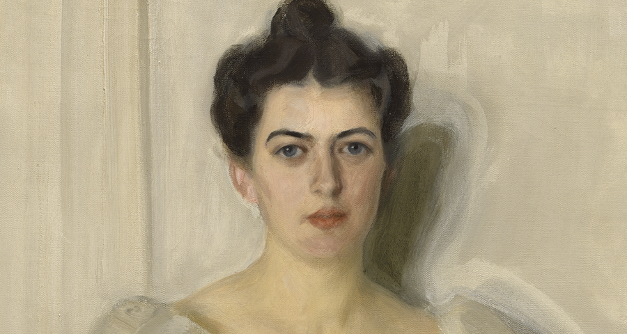 Anders Zorn (1860 -1920) Frances Folsom Cleveland, 1899 Öl auf Leinwand 138,3 x 93,2 cm © National Portrait Gallery , Smithonian Institution Washington D.C. Schenkung von Frances Payne Anders Zorn (1860 -1920) Frances Folsom Cleveland, 1899 Öl auf Leinwand 138,3 x 93,2 cm © National Portrait Gallery , Smithonian Institution Washington D.C. Schenkung von Frances Payne