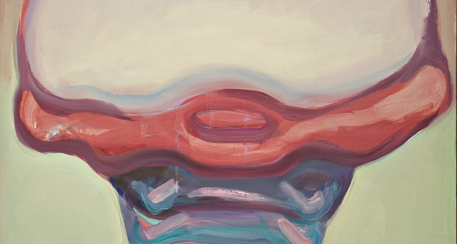 Maria Lassnig (1919 - 2014), Einen Kuss der ganzen Welt / Tathata, 1990, Maria Lassnig Stiftung, © Maria Lassnig Stiftung / VG Bild-Kunst, Bonn 2026