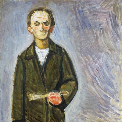 Fritz Flinte (1876-1963), Selbstbildnis 1930/32, Hamburger Kunsthalle, Foto: Elke Walford