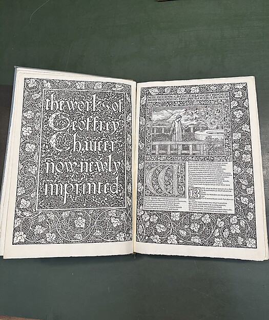 William Morris: The works of Geoffrey Chaucer, Hammersmith, 1896