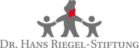 Logo der Dr. Hans Riegel-Stiftung mit stilisierten Figuren